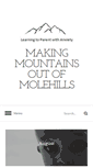 Mobile Screenshot of makingmountainsoutofmolehills.com